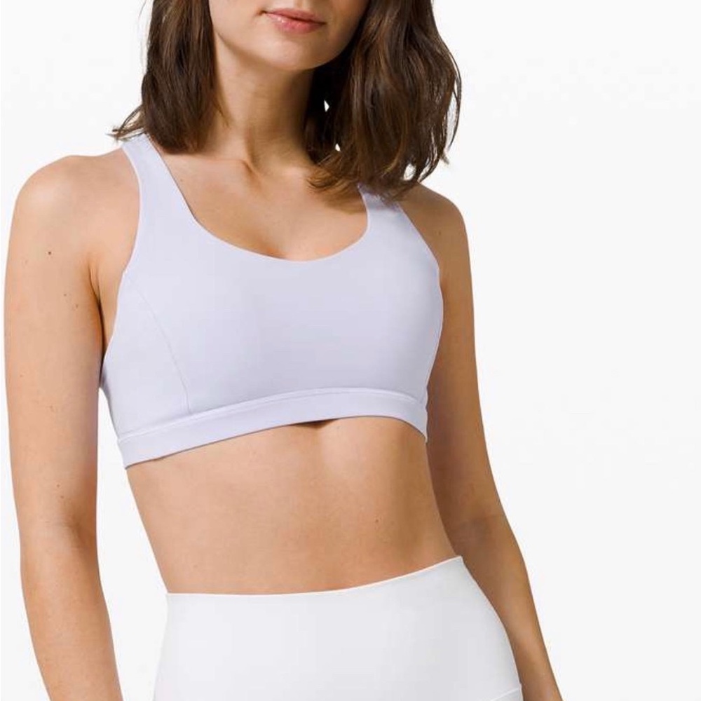 Lulu lemon free to be serene bra size 8 - serene blue color